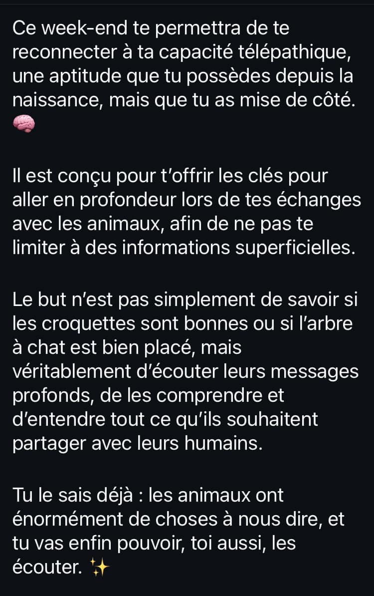 exemple we formation