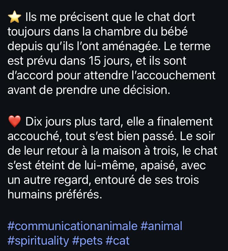 Les dérives de la communication animale Capture d'écran d'un exemple de dérive de la communication animale